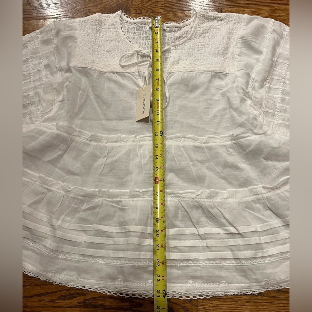 Sweet Top!! Sundance Antonia Tiered Top, Size L, NWT - Picture 9 of 9